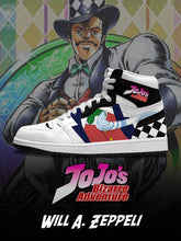 Will A. Zeppelin V.2 Custom High-Top Sneakers